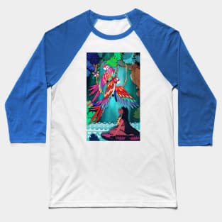 Macaw Island Baseball T-Shirt